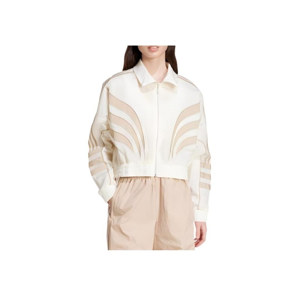Adidas Originals Cutline Loose Fit Sports Comfortable Jacket Women Jacket Cloud-White IY9239