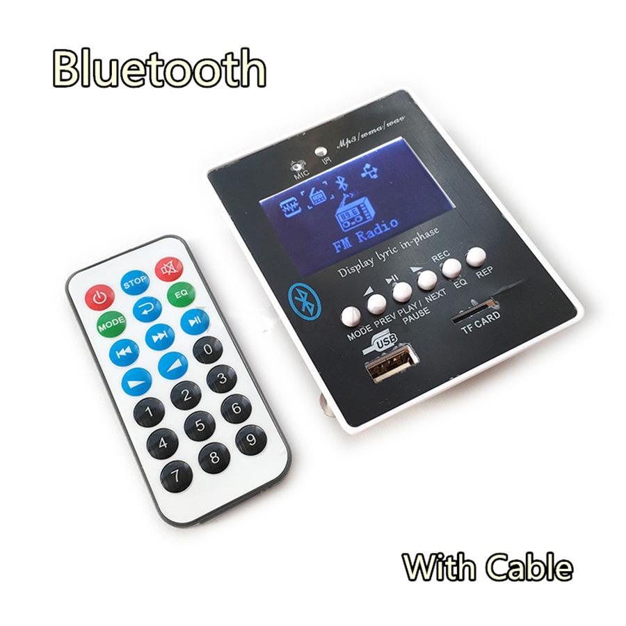 Afișaj LED Versuri Audio Bluetooth Decodor MP3 Modul Receptor Player MP3 Decodare USB SD WAV WMA AUX FM