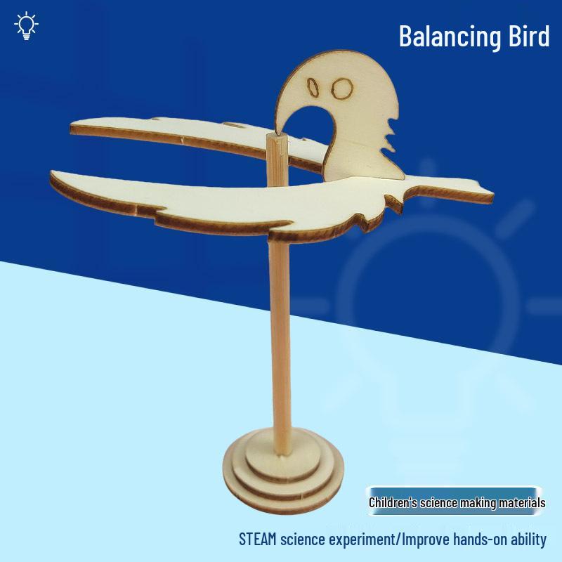 

Balancing Bird Science Experiment Set: DIY Hands-on Fun for Kids Balancing Bird (1 set)