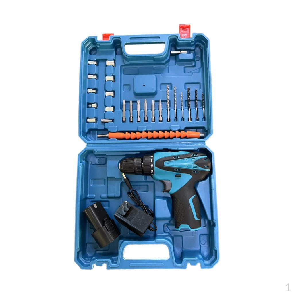 Elektrisches Bohrerwerkzeug-Set Kraft Kompakt Schlagbohrschrauber Mehrzweck-Haushaltswerkzeug