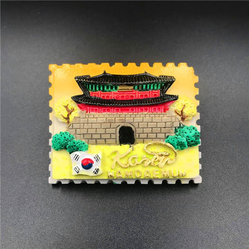 Magneți de frigider 3d Coreea Austria Viena Thailanda Grecia Italia frigider rășină magnetic 3d colecție turism decorațiune casă