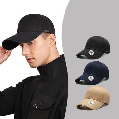 Einfarbige Baseballkappe für Herren im Frühling und Herbst