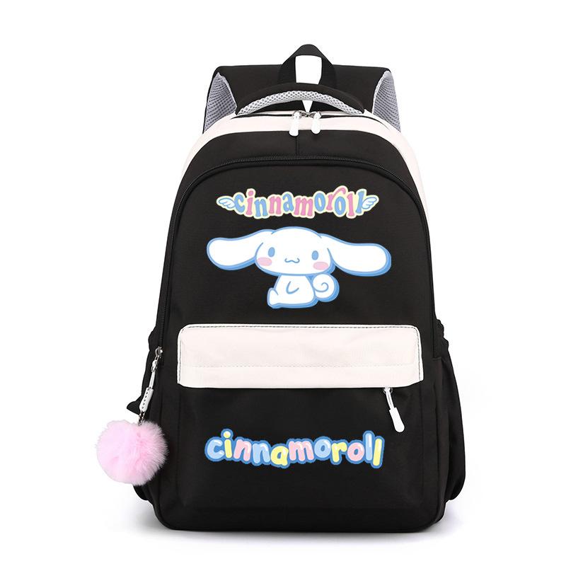 Big-Eared Dog Cute Cartoon Printed Backpack Middle School Bag