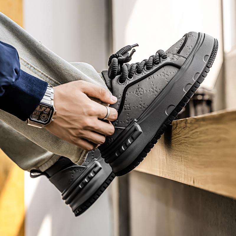 Men 's Casual Four Seasons Fashion Students Comfortable Sneakers Boys Trending Soft Sole Breathable Shoes