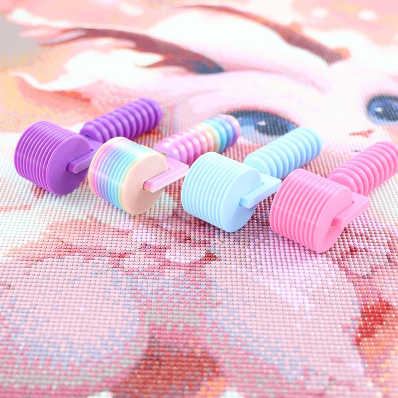 1 Pcs Detachable Diamond Painting Roller Diy Diamond Art Roller Beads Corrected & Fixing Tool For Diamond Art Tool Accessories