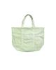 999Humanity Washed Canvas Big Tote Bag (Light Green)