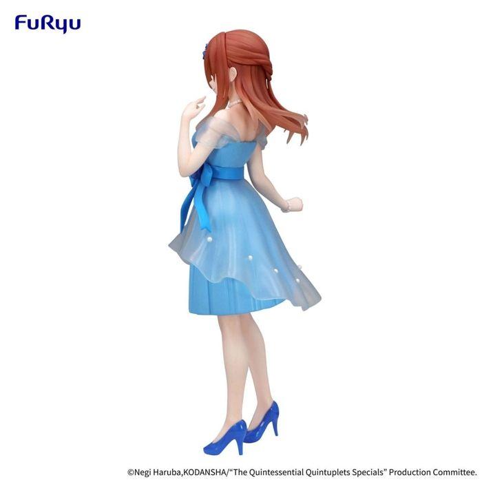 Furyu - The Quintessential Quintuplets - Statuette Trio-Try-iT Nakano Miku Pastel Dress Ver. 21 cm