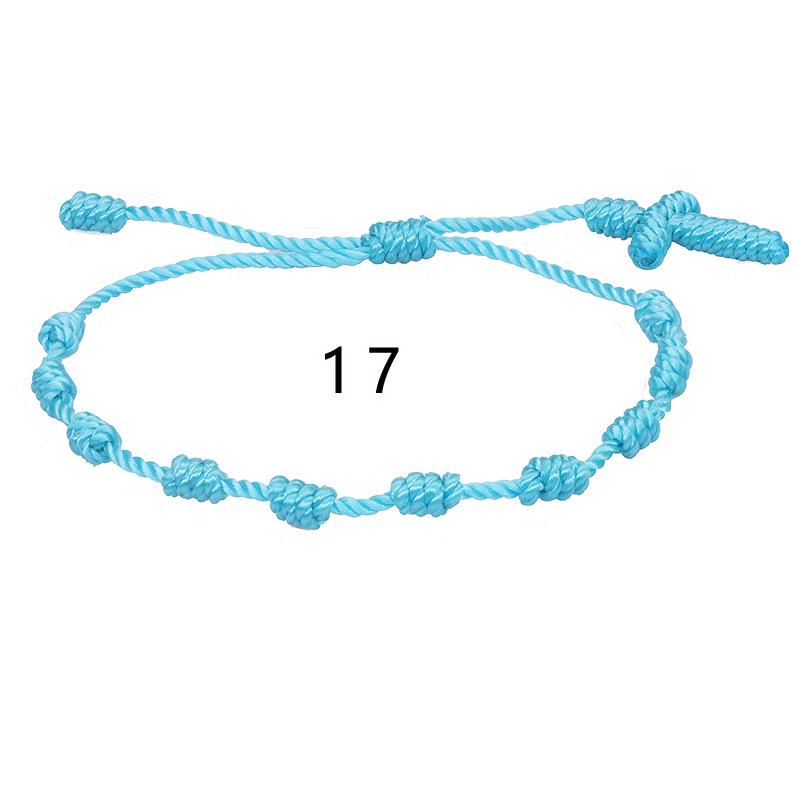 Multicolor Zodiac Friendship Bracelet for Parent-Child, Men & Women