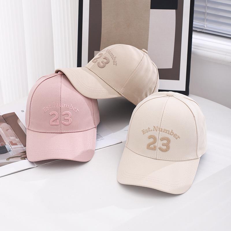 Hat Spring And Autumn Women'S Hardtop Fashion Men'S Cap Versatile Casual Letter Shade Baseball Cap Summer
