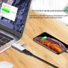 Efficiency USB C Hub 3Ports USB3.0 Hub for 5Gbps Data Transfer USB2.0 480Mbps