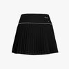 FAIRLIAR GOLF [Fl Signature] Pearl Flare Pleated Skirt (Black)