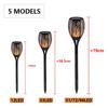 1/2/4/Pcs Outdoor Solar Lights Flame Torch Lights Flickering Lamp Waterproof Garden Outdoor Lawn Path Yard Patio Floor Lamps