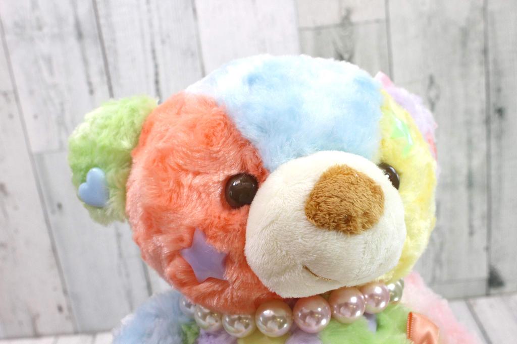 Take Off KAWAII Bear Pastel Plush Toy Music Box M