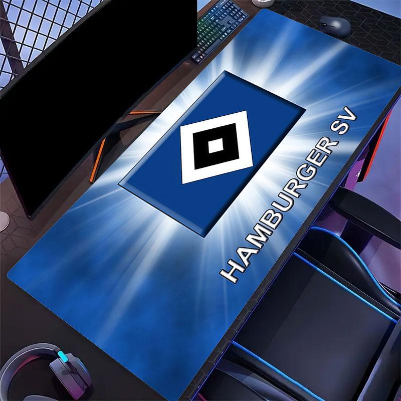 Hamburger SV Mouse Pad, Large Gaming Desk Mat, Non-slip XXL Mousepad for Laptop & Tablet, Mini PC Playmat with Stitched Edges