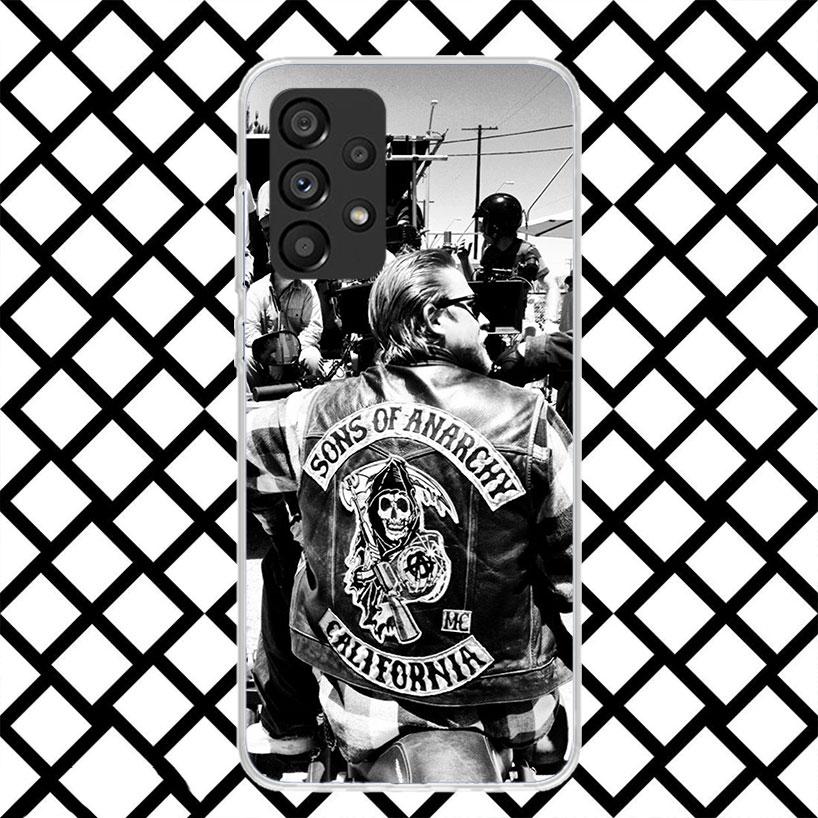 

Чохол для телефону Sons Of Anarchy для Samsung Galaxy A52 A42 A32 A22 A12 A02S A51 A50 A71 A70 A41 A31 A21S A40 A30S A20S A10S A11 Samsung A72
