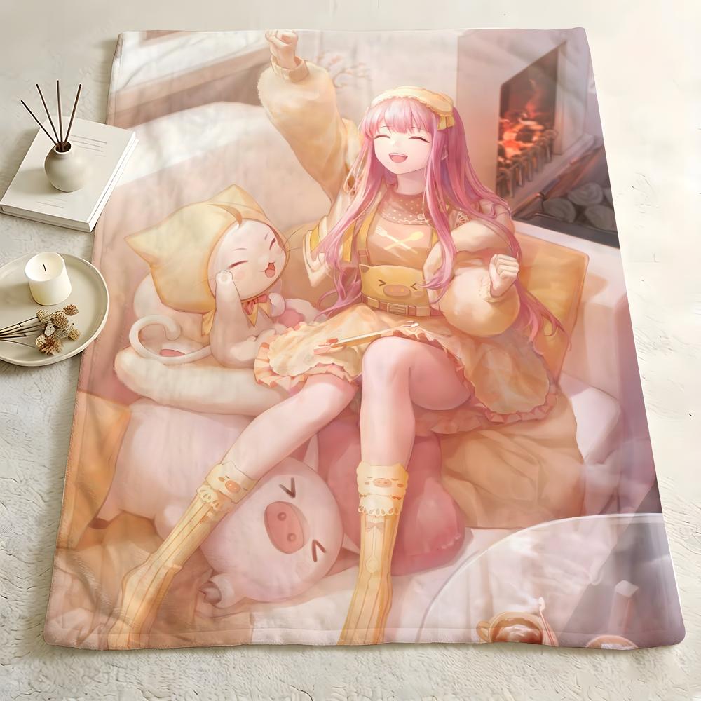 Game S-Shining N-Nikki Throw Flannel Blanket Skin Soft Suitable for Sofa Living Room Bed Travel and Gifts