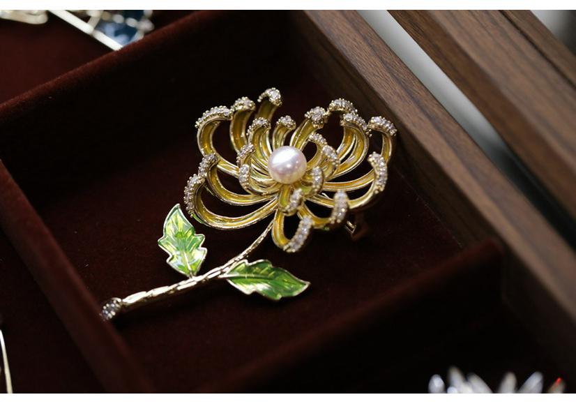 Bo Xin Yun Luxe Pearl Daisy Brooch – Perfect Mother s Day Gift