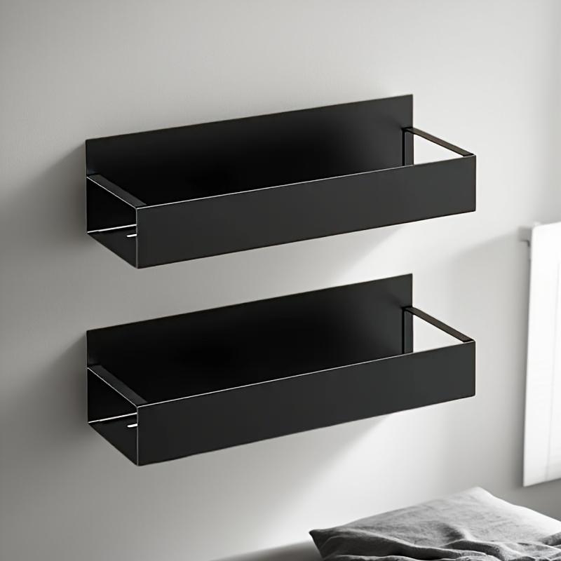 Magnetic Side Storage Rack for Fridges and Washing Machines - No-Drill Installation, Metal Finish, Wall-Mounted Spice Organizer