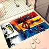 Superman Print Rug, Washable Floor Carpet, For Entryway Dorm Laundry Room Office Study, Home Decor Birthday Christmas Gift