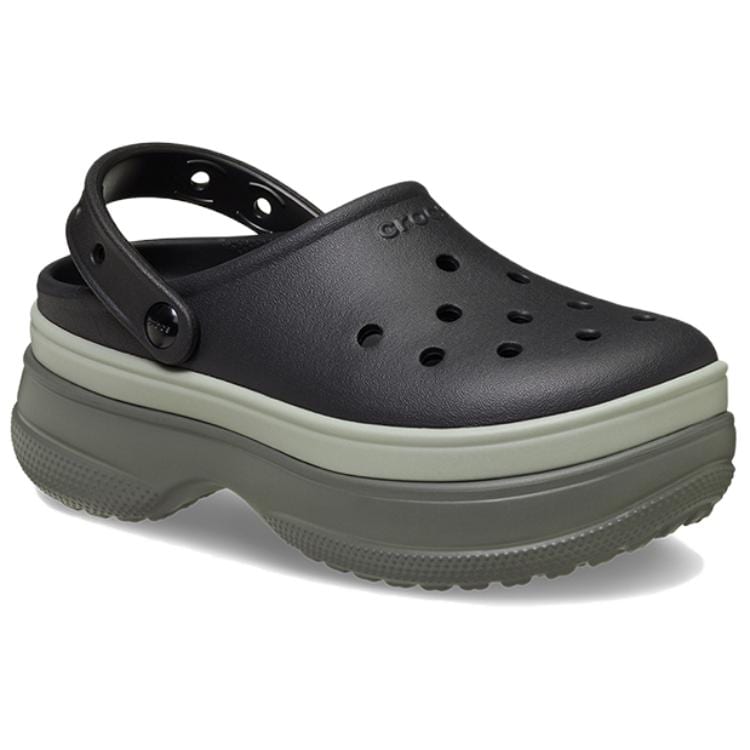 Crocs Zoccoli Sovrapposti Unisex Nero 211355-001