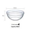 Qiwei Transparent Acrylic Multi-purpose Serving Bowl