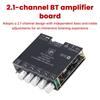 DC12-24V Q100H Bluetooth Audio Amplifier Board with Qualcomm aptX 2.1 Channel 50W*2 + 100W Amplifier TPA3116 Subwoofer Amplifier