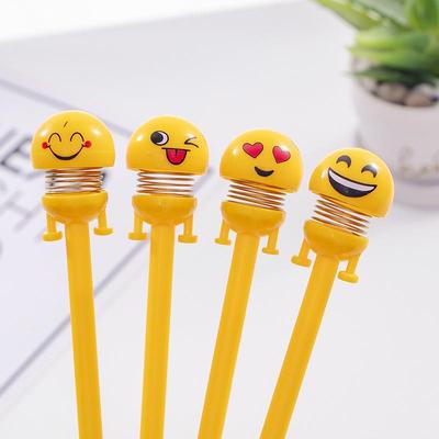 Creative Cartoon Neutral Pen for Primary Students - Water-Based Shake Head Doll Signature Pen
