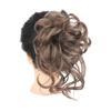Messy Bun Wig Hair Tie Elastic Fluffy Natural Silky High Temperature Fiber Hair Extension Women Girls Tousled Updo Faux Hairs Hairpiece