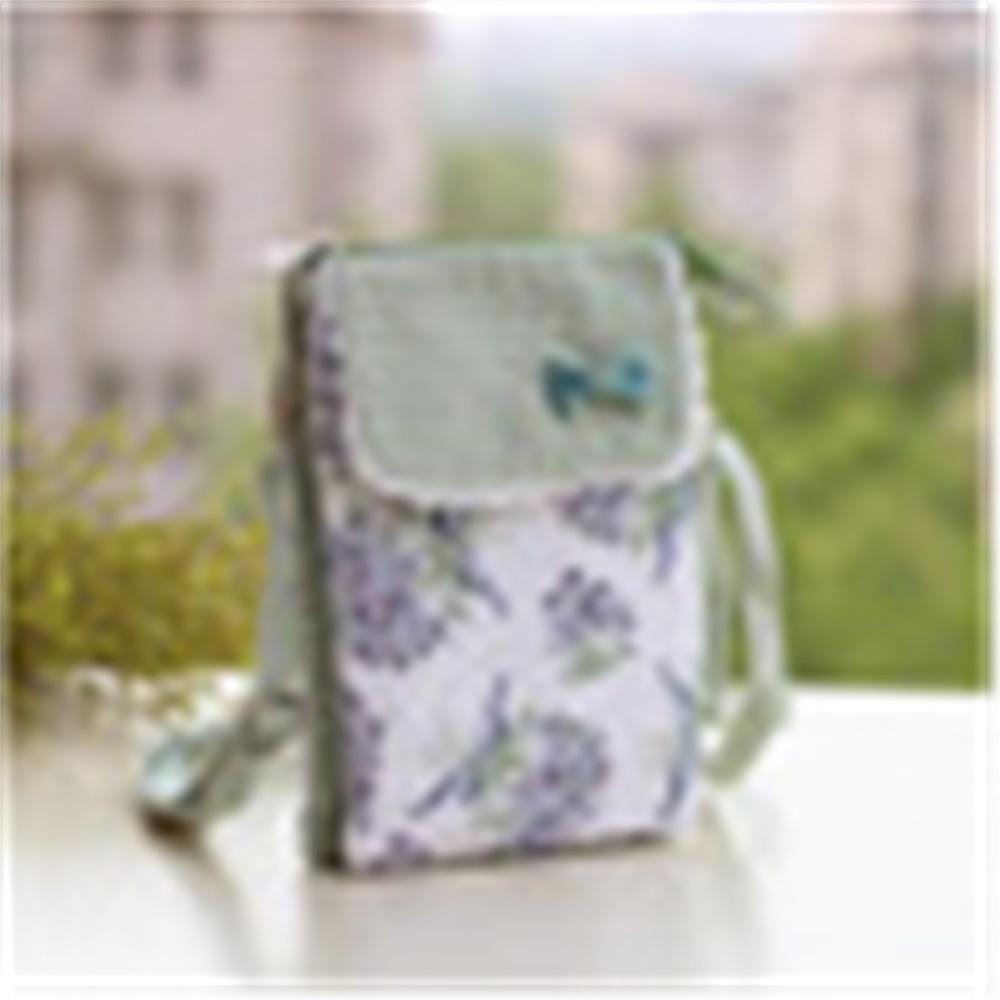 Casual Floral Print Crossbody Phone Bag - Shoulder Handbag & Wallet Purse