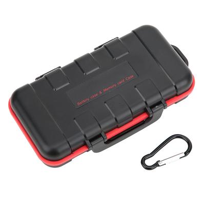 Drop Resistant Waterproof Camera Battery Memory Card Storage Box for NP FW50 NP FZ100 LP E6 LP E8