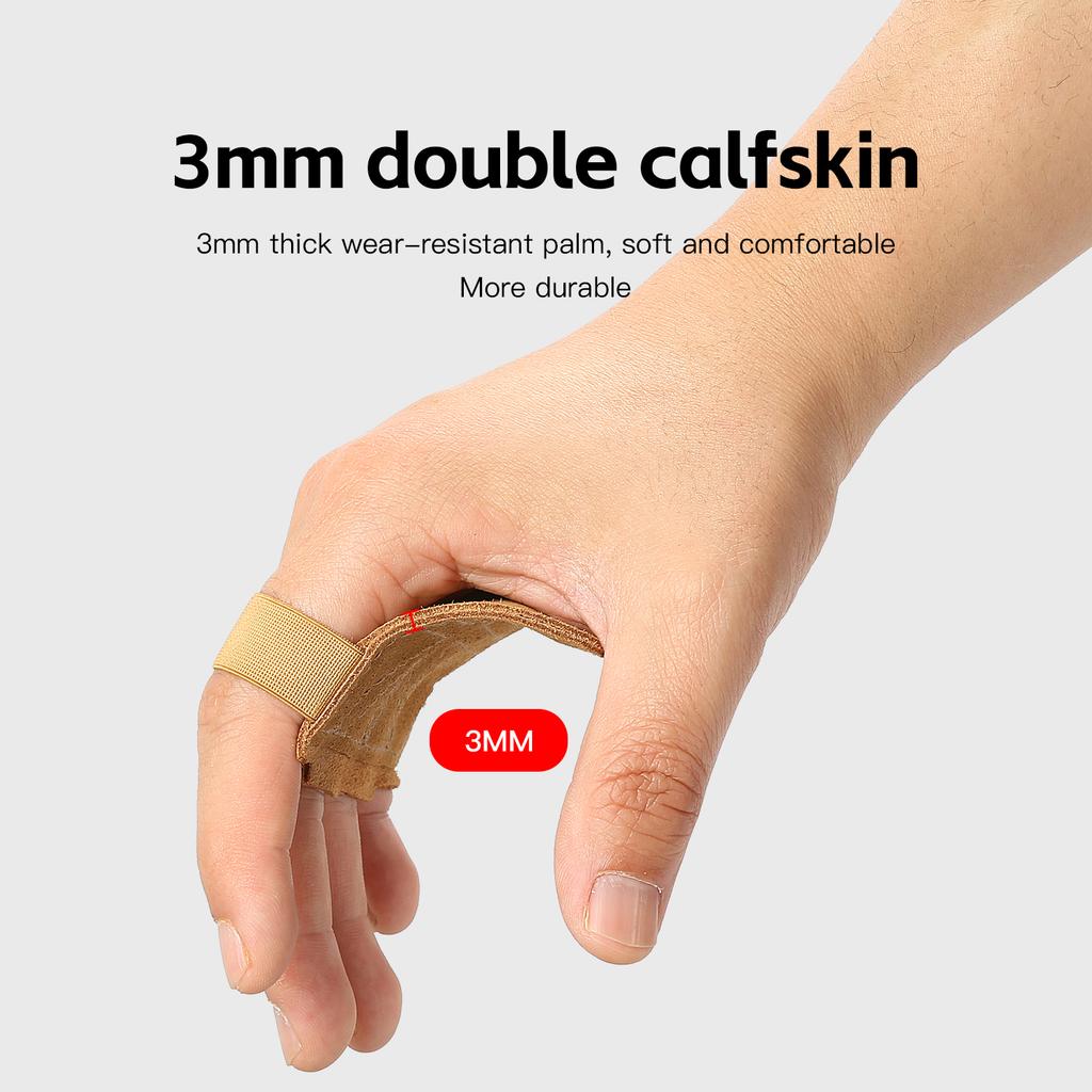 Powerlifting Gym Gloves Breathable Horizontal Bar Booster Gloves Weightlifting Leather Palm Guard Fitness Gloves For Men Women