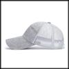 Mesh Cap Logo English Letters Hat Outdoor Fishing Golf Men Women CA799 [White Fang] (Brown)