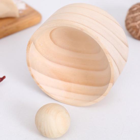 Teigtaschenformer Manuell Holz Teigpresse mit Ergonomischem Griff Antihaft Küchen-Teigtaschenwerkzeug für Einfache Teigformung Schnelle Pfannkuchen- und Gebäckzubereitung