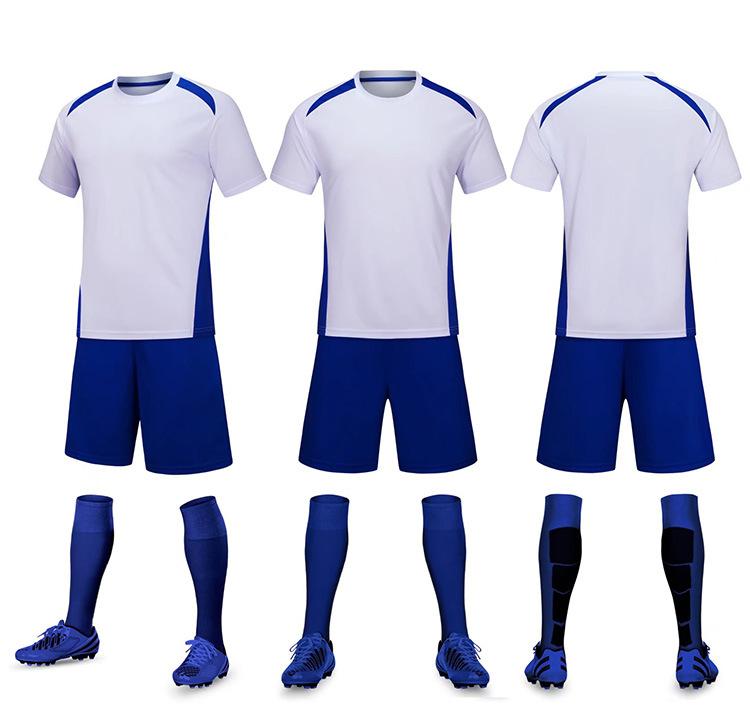 Football Jersey Set Men'S Clothes Children'S Summer Training Jersey Short-Sleeved Jersey Primary School Football Jersey