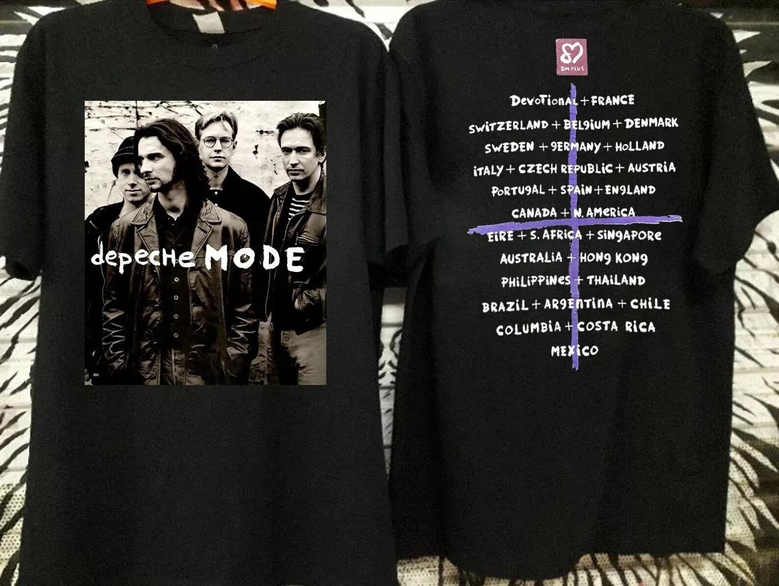 1993 Depeche Mode Faith Devotional World Tour Concert 90s Shirt XXXL