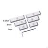 6x Engine Spark Plug Wire Separators Dividers Looms Easy to Install Accessories Durable High
