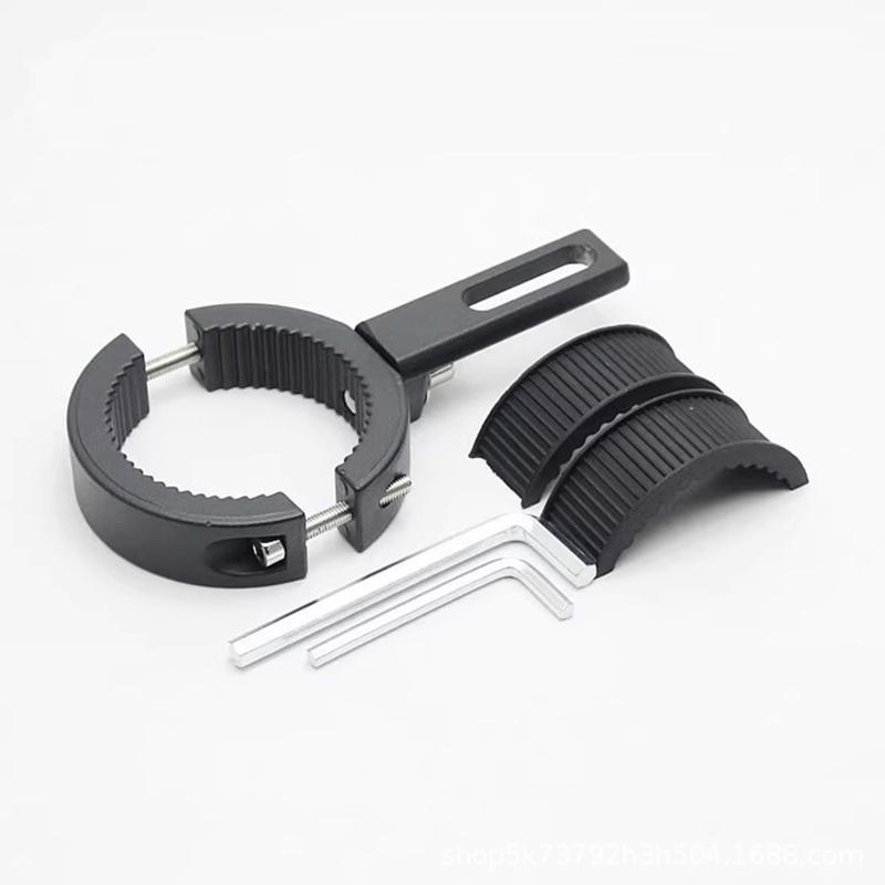 Front Fork Bracket For Motorcycle Headlight Support And LED Auxiliary Light Fixation