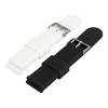 22mm Silicone Watch Strap Stainless Steel Buckle Waterproof Soft Silicone Watch Band for Women Men