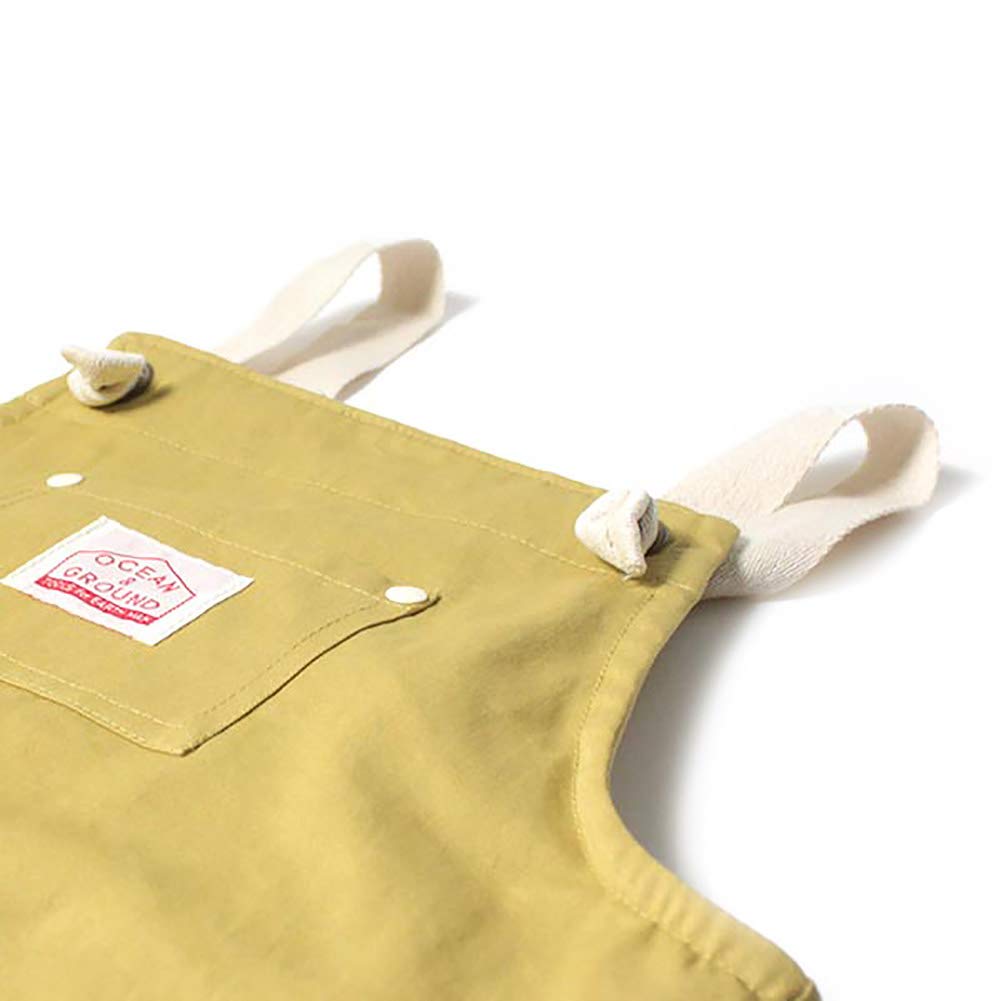 Ocean Ground Apron COOKDAY 1918003 & Set, Kids/Junior, Orange, Large,