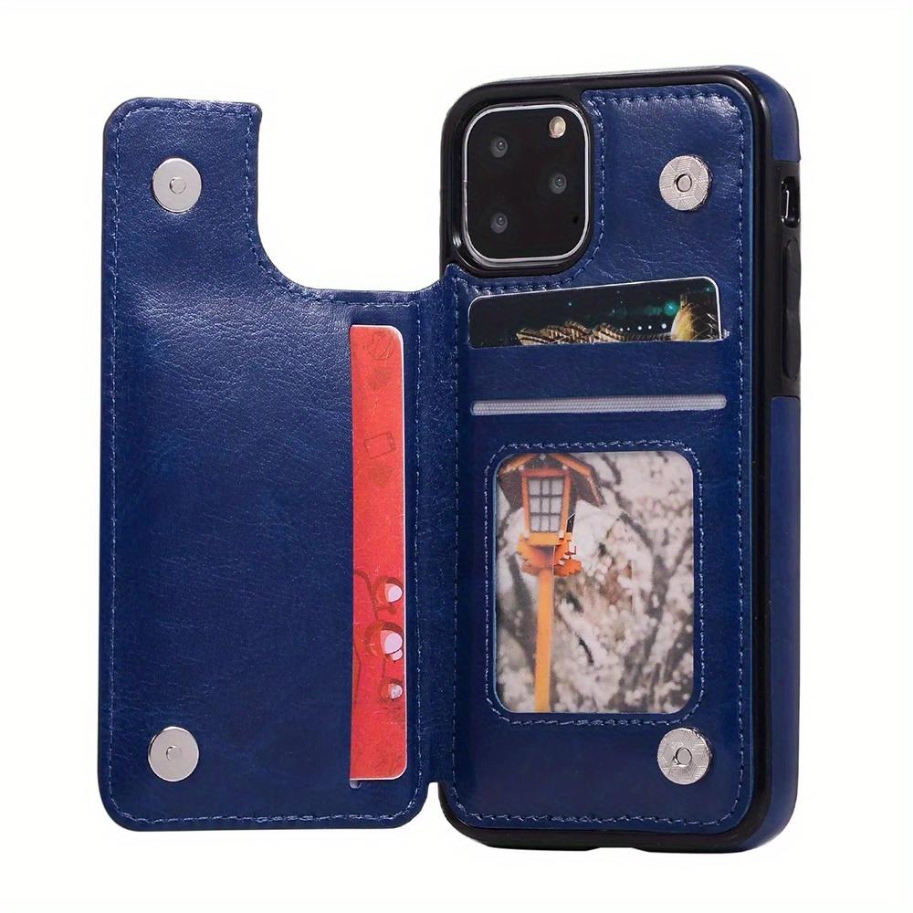 Leather Wallet Case For IPhone 14/13/12/11/Pro Max/Mini/XR/X/XS Max/8/7/6S/6 Plus/SE2/SE3/2022/2020 - Card Holder & Flip Back Cover