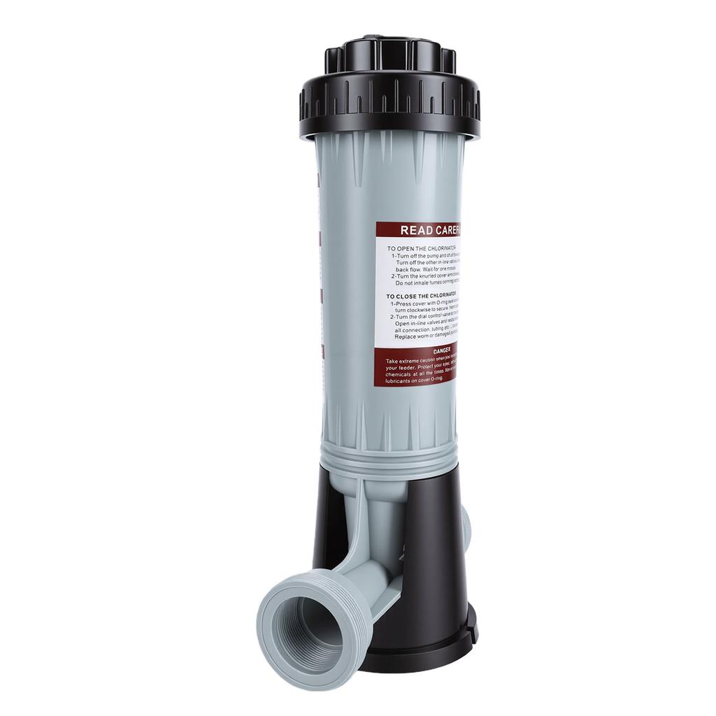 Automatic Cl Feeder Plastic In Line Automatic Pool Chlorinator Dispenser for Indoor Outdoor Swimming Pool Hot Tub