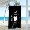 Messi's Legacy In Soccer Beach Towel Super Soft Microfiber Quickdry Fabric Comfortable Lightweight