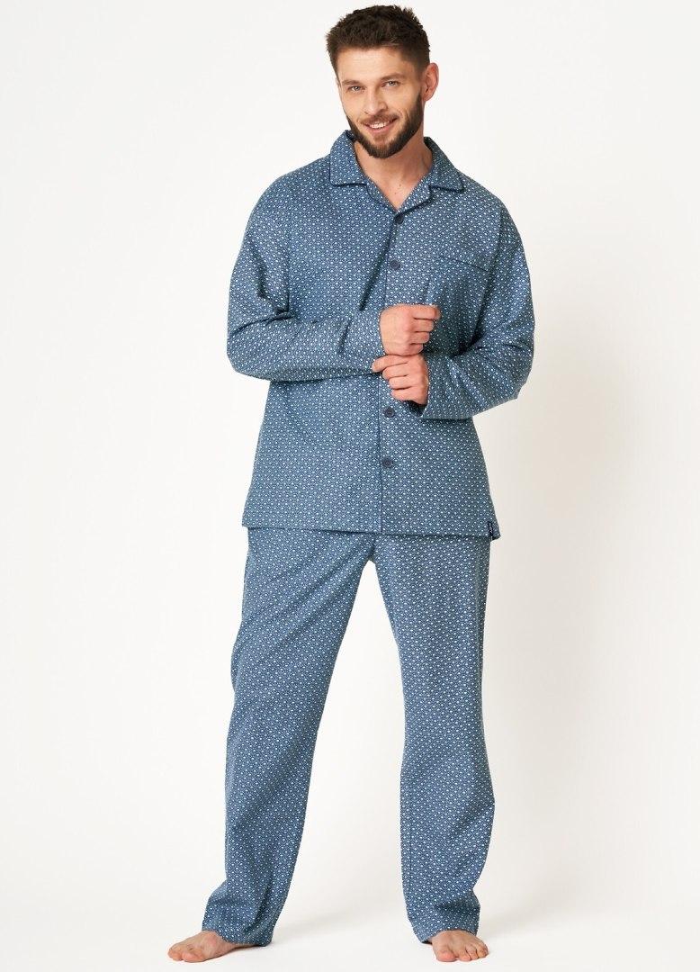 

Piżama Key MNS 503 B24 Flanela dł/r M-2XL rozpinana męska Key