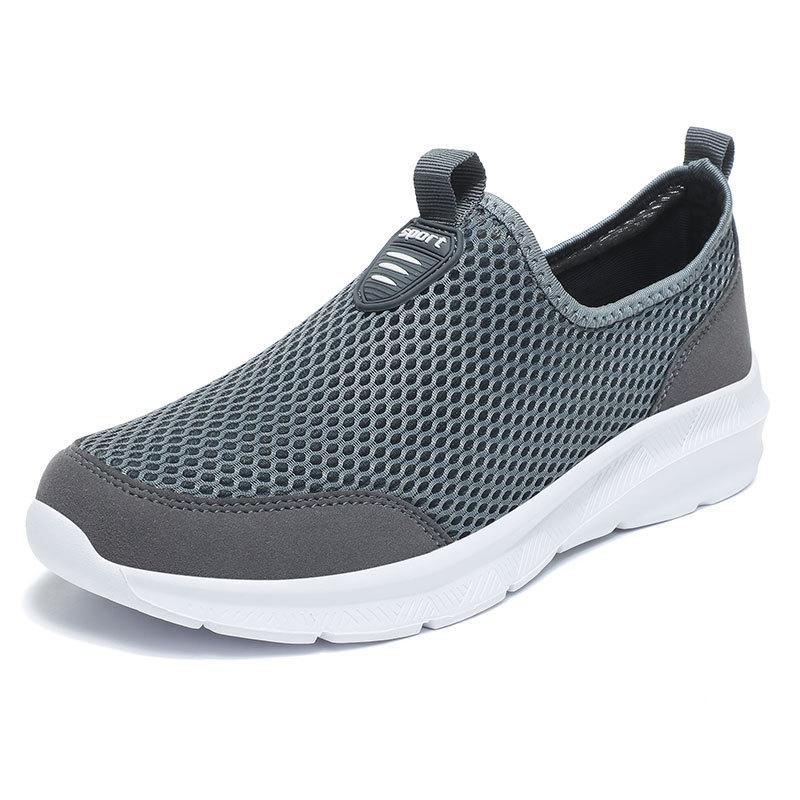 Neue Sportschuhe Herrenschuhe Low-Top-Schuhe Weichsohlige Schuhe Lässige Slipper Laufschuhe