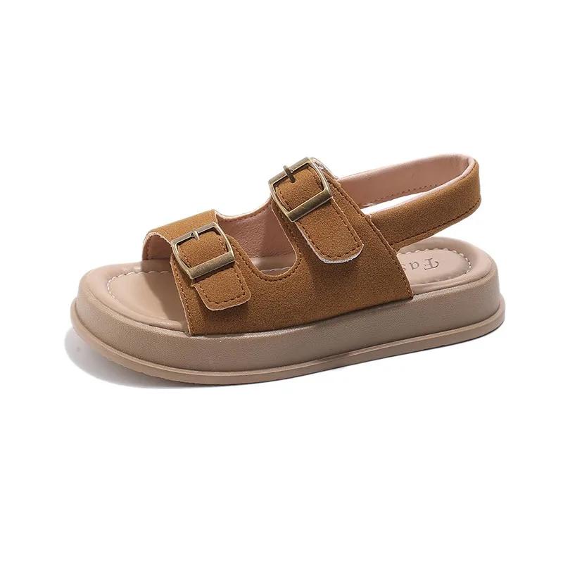 Children Sandals for Girls and Boys Summer New Fashionable Korean Style Comfortable Soft Sole Casual Cute Beach Shoes