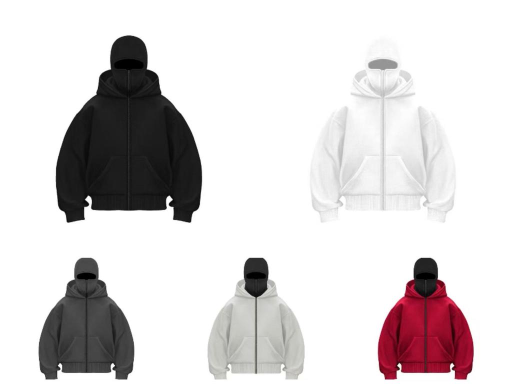 Unisex Double-Layer Hooded Zipper Sweatshirt Jacket - Street Style for Spring & Autumn
