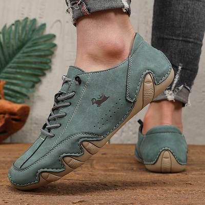 Mode Frühling Herren Low Cut Leder Sneaker Weichsohlige Slipper Rutschfeste Flachboden Freizeitschuhe Große Größe Zapatillas Para Hombre 2025