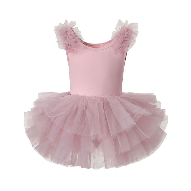 Summer Kids Dress Tutu Ballerine Children Clothing Vestidos Girl Ballet Leotards Dance Gymnastics Thin Ballet Girls Dresses