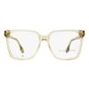 Victoria Beckham Women S Large Square eyeglaSSeS Vb2669 250 tranSparent Beige 55mm 250