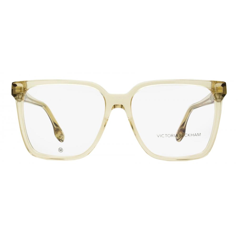 Victoria Beckham Women S Large Square eyeglaSSeS Vb2669 250 tranSparent Beige 55mm 250